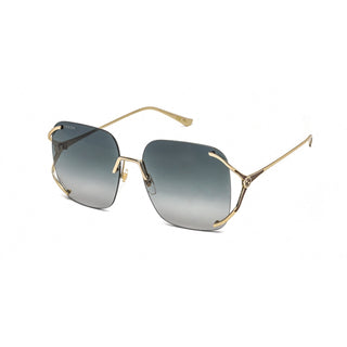 Gucci GG0646S Sunglasses Gold / Grey