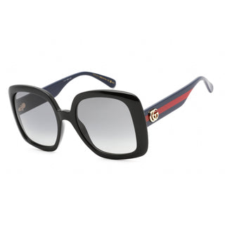 Gucci GG0713S Sunglasses Black / Grey Gradient