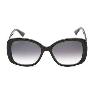 Gucci GG0762S Sunglasses Black / Grey Gradient