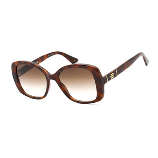 Gucci GG0762S Sunglasses Havana / Brown Gradient