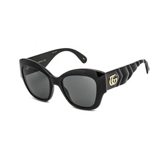 Gucci GG0808S Sunglasses Black / Grey