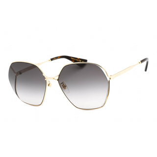 Gucci GG0818SA Sunglasses Gold / Gradient Grey