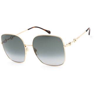 Gucci GG0879S Sunglasses Gold / Grey Gradient