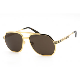 Gucci GG0981S Sunglasses Gold / Brown