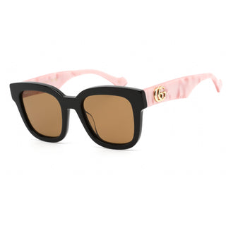 Gucci GG0998S Sunglasses Black/Pink / Brown