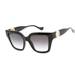 Gucci GG1023S Sunglasses Shiny Black / Grey Gradient