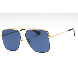 Gucci GG1099SA Sunglasses GOLD-GOLD / BLUE