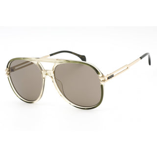 Gucci GG1104S Sunglasses GREEN/GOLD/BROWN