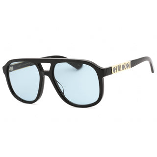 Gucci GG1188S Sunglasses BLACK-BLACK-BLUE