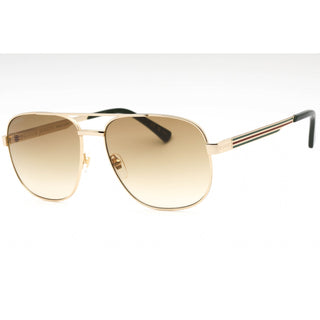 Gucci GG1223S Sunglasses GOLD-GOLD-BROWN