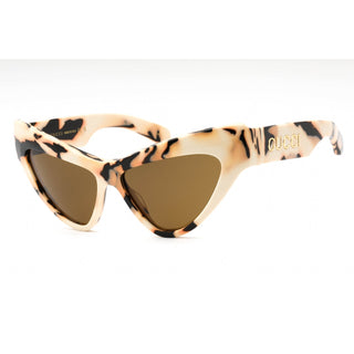 Gucci GG1294S Sunglasses IVORY-IVORY-BROWN