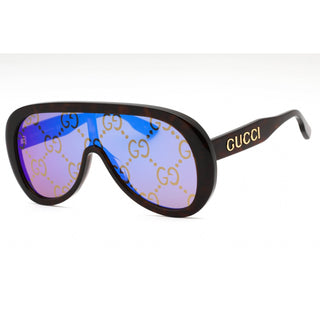Gucci GG1370S Sunglasses HAVANA-HAVANA-BLUE