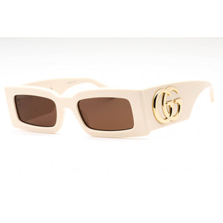 Gucci GG1425S Sunglasses IVORY-IVORY / BROWN
