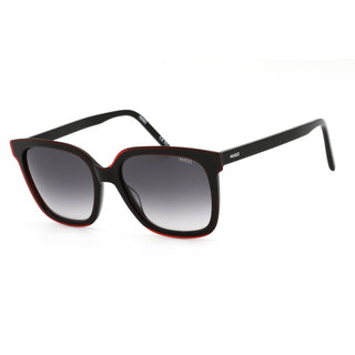 HUGO HG 1051/S Sunglasses CRYSTAL HAVANA / Dark Grey Shaded