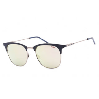 HUGO HG 1208/S Sunglasses Blue Ruthenium / Silver Mirror