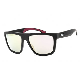 Hugo Boss BOSS 1451/S Sunglasses MT BLK BUR / EXTRA WHITE ML