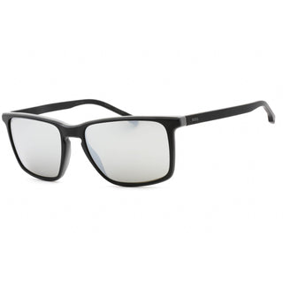 Hugo Boss BOSS 1556/O/S Sunglasses Matte Black Grey / Silver Mirror