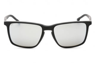Hugo Boss BOSS 1556/O/S Sunglasses Matte Black Grey / Silver Mirror