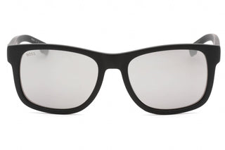Hugo Boss BOSS 1568/S Sunglasses MTT BLACK / SILVER SP