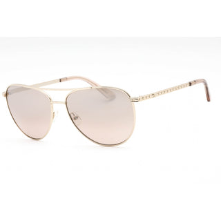Juicy Couture JU 621/G/S Sunglasses LGH GOLD /BROWN MS SLV