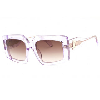 Just Cavalli SJC020V Sunglasses Transparent Violet / Brown Gradient