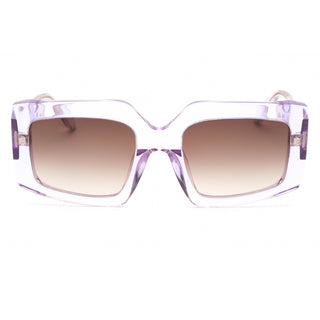 Just Cavalli SJC020V Sunglasses Transparent Violet / Brown Gradient