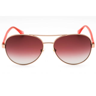 Kate Spade AVERIE/S Sunglasses ROSE GOLD/BURGUNDY SF PZ