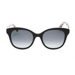 Kate Spade BIANKA/G/S Sunglasses BLKPTTVL/DARK GREY SF