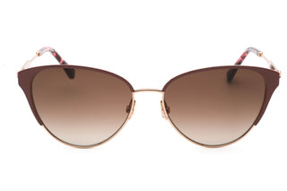 Kate Spade IANNA/G/S Sunglasses Rose Gold Red / Brown Gradient Women's