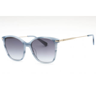 Lunettes de soleil Longchamp LO660S BLEU MARBRE / Gris Dégradé