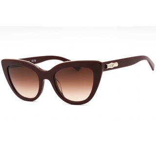 Longchamp LO686S Sunglasses BURGUNDY/Brown Gradient