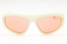21U - white / bordeaux mirror