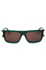 96E - shiny dark green / brown
