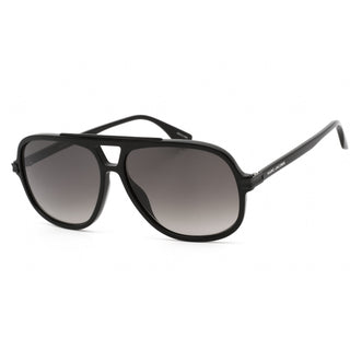 Marc Jacobs MARC 468/S Sunglasses Black / Gold Gradient Grey Mirror