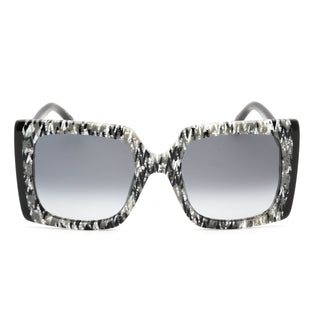Missoni MIS 0089/S Sunglasses Black Pattern / Dark Grey Gradient Women's-AmbrogioShoes