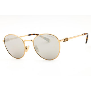 Miu Miu 0MU 55ZS  Metal Round  Women's Sunglasses