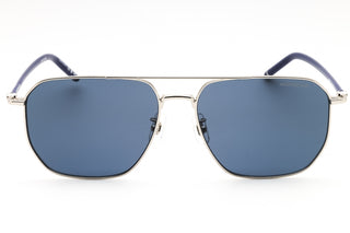 Mont Blanc MB0367SA  Metal Rectangular Men's Sunglasses