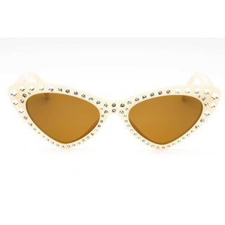 Moschino MOS006/S/STR Sunglasses IVORY/BROWN