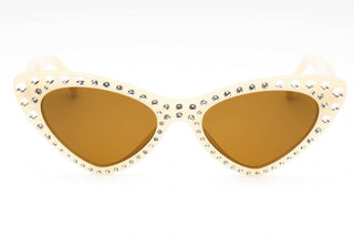 Moschino MOS006/S/STR Sunglasses IVORY/BROWN