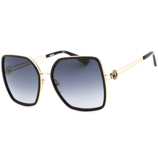 Moschino MOS096/S Sunglasses BLACK/DARK GREY SF