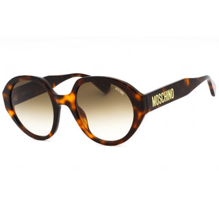 Moschino MOS126/S Sunglasses HAVANA 2/GREEN SHADED