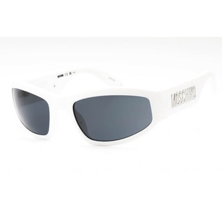 Moschino MOS164/S Sunglasses MATTE WHITE/GREY