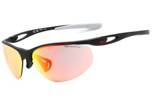 Nike NIKE AERIAL M DZ7354 Sunglasses Black / Red Mirror