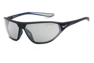 Nike NIKE AERO SWIFT DQ0803 Sunglasses Matte Midnight Navy / Grey/Silver