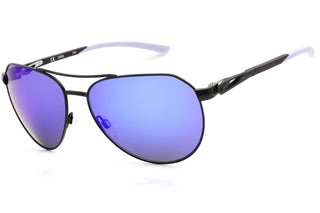 Nike NIKE CLUB NINE DQ0799 Sunglasses Satin Black / Grey Ultraviolet