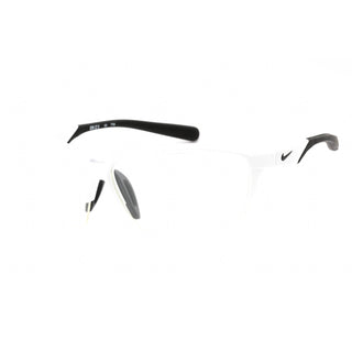 Nike RUN X2 D Sunglasses WHITE/BLACK W/ CLEAR LENS