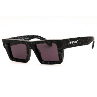 Off White NASSAU plastic Rectangular  Unisex's Sunglasses
