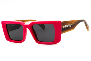Off White SAVANNAH plastic Rectangular  Women's Sunglasses