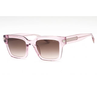 Lunettes de soleil Police SPLF32 Rose transparent / Marron dégradé