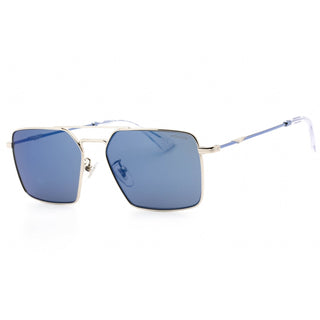 Police SPLL07M Sunglasses Total Shiny Palladium / Blue